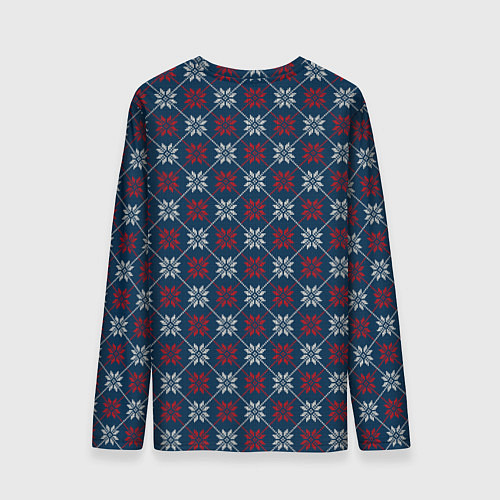 Мужской лонгслив Свитер Алатырь / 3D-принт – фото 2
