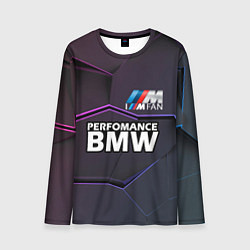Лонгслив мужской BMW Perfomance, цвет: 3D-принт