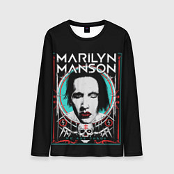 Лонгслив мужской Marilyn Manson - We are chaos, цвет: 3D-принт