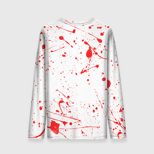Мужской лонгслив BERSERK брызги краски / 3D-принт – фото 2