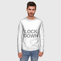 Лонгслив мужской QR Lockdown англ, цвет: 3D-принт — фото 2