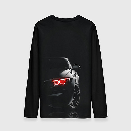 Мужской лонгслив BMW МИНИМЛ / 3D-принт – фото 2