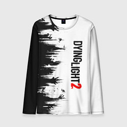 Лонгслив мужской DYING LIGHT 2 GOOD NIGHT AND GOOD LUCK, цвет: 3D-принт