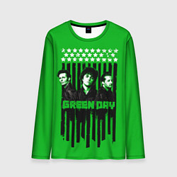 Лонгслив мужской Green day is here, цвет: 3D-принт