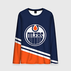 Мужской лонгслив Edmonton Oilers Эдмонтон Ойлерз