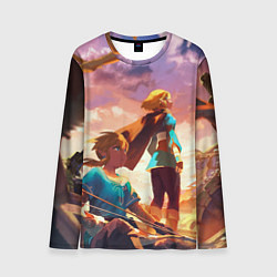 Лонгслив мужской Legend of Zelda Легенда о Зельде, цвет: 3D-принт