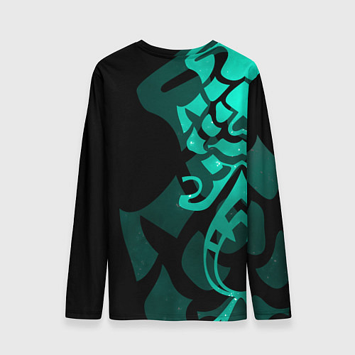 Мужской лонгслив ТАТУИРОВКА СЯО АДЕПТ / 3D-принт – фото 2