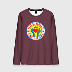 Лонгслив мужской Лого фирмы троицы, цвет: 3D-принт