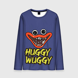 Лонгслив мужской Huggy Wuggy: Smile, цвет: 3D-принт
