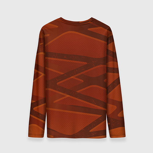 Мужской лонгслив Тигр Evil / 3D-принт – фото 2