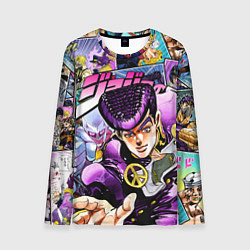 Мужской лонгслив JoJos Bizarre Adventure: Josuke