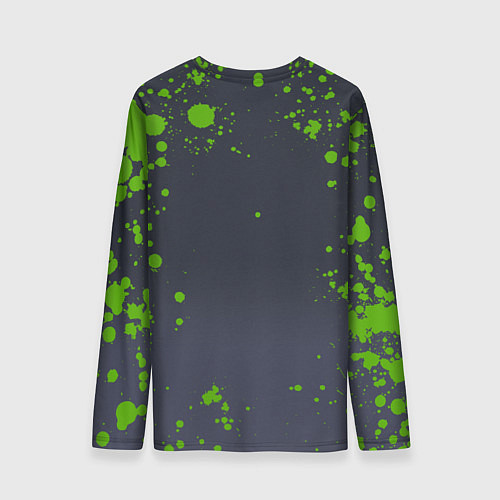 Мужской лонгслив Green Blood Metroid Dread / 3D-принт – фото 2