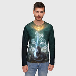 Лонгслив мужской Elden Ring рыцарь и предшественники серии Souls El, цвет: 3D-принт — фото 2