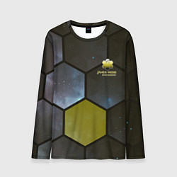 Лонгслив мужской JWST space cell theme, цвет: 3D-принт