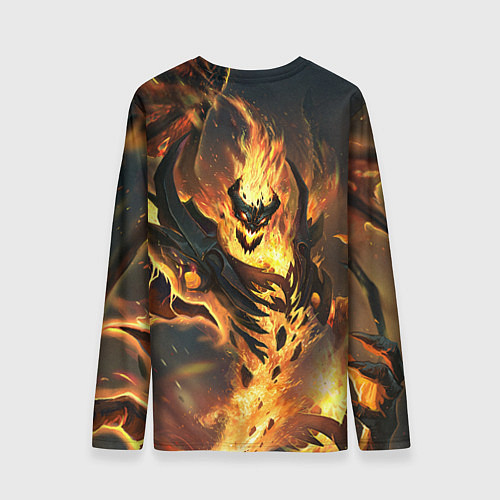 Мужской лонгслив DOTA 2 SHADOW FIEND ТЕНЬ / 3D-принт – фото 2