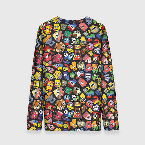 Мужской лонгслив GamerZone / 3D-принт – фото 2