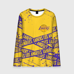 Лонгслив мужской LAKERS SPORT LINE STYLE NBA, цвет: 3D-принт