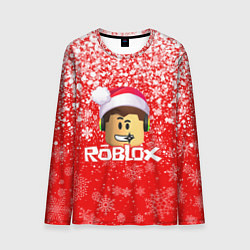 Мужской лонгслив ROBLOX НОВОГОДНИЙ SMILE 2022