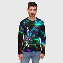 Лонгслив мужской Ghostrunner Logo, цвет: 3D-принт — фото 2