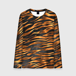 Лонгслив мужской В шкуре тигра, цвет: 3D-принт