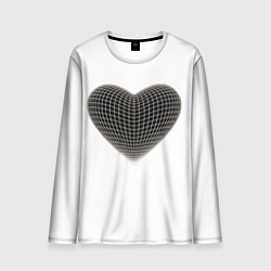 Лонгслив мужской HEART PRINT, цвет: 3D-принт