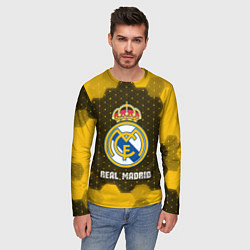Лонгслив мужской РЕАЛ МАДРИД Real Madrid Графика, цвет: 3D-принт — фото 2
