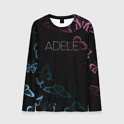 Лонгслив мужской Adele Бабочки, цвет: 3D-принт