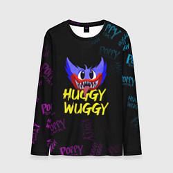 Лонгслив мужской HUGGY WUGGY PATTERN, цвет: 3D-принт