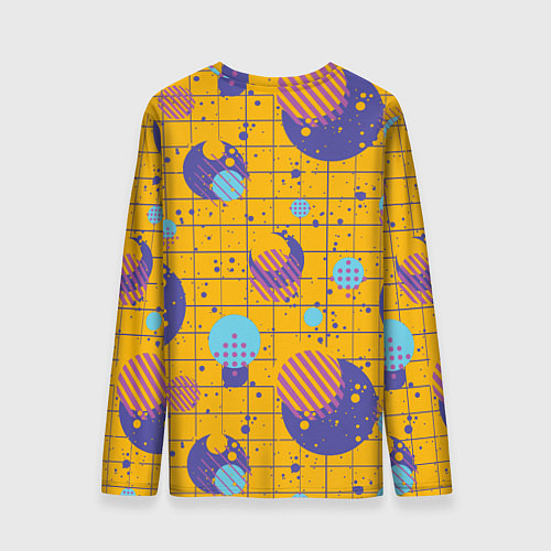 Мужской лонгслив Bubble kvass с узором / 3D-принт – фото 2