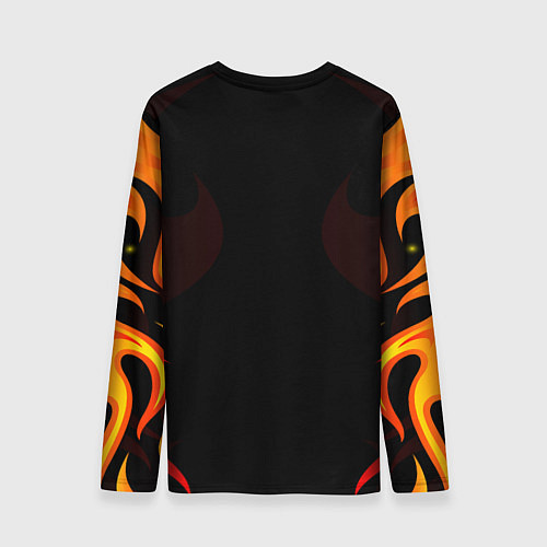 Мужской лонгслив DARKEST DUNGEON FIRE ФАКЕЛ / 3D-принт – фото 2