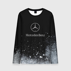 Лонгслив мужской Mercedes-Benz распылитель, цвет: 3D-принт