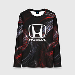 Лонгслив мужской Honda разводы, цвет: 3D-принт