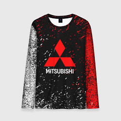 Лонгслив мужской Mitsubishi Logo auto, цвет: 3D-принт
