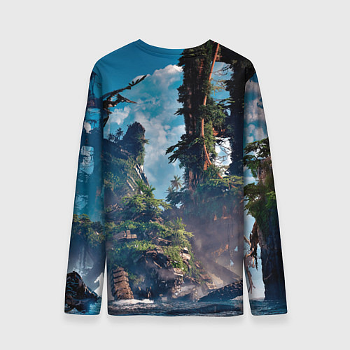 Мужской лонгслив Horizon Aloy Элой / 3D-принт – фото 2
