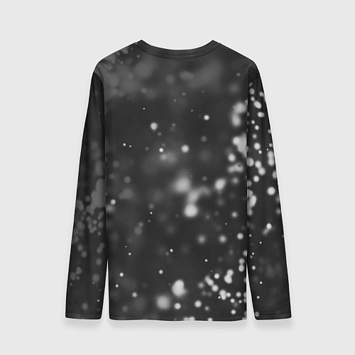 Мужской лонгслив CRYPTO - JUST HODL IT Частицы / 3D-принт – фото 2