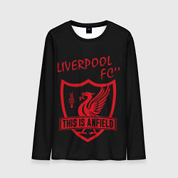 Лонгслив мужской Liverpool Ливерпуль, цвет: 3D-принт