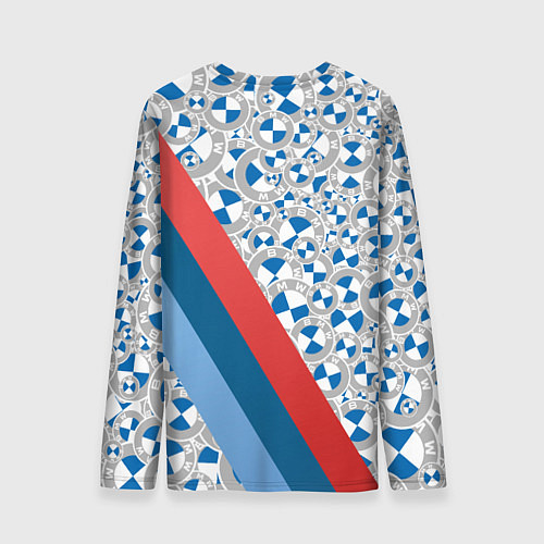 Мужской лонгслив BMW LOGO 2020 PATTERN M SPORT / 3D-принт – фото 2
