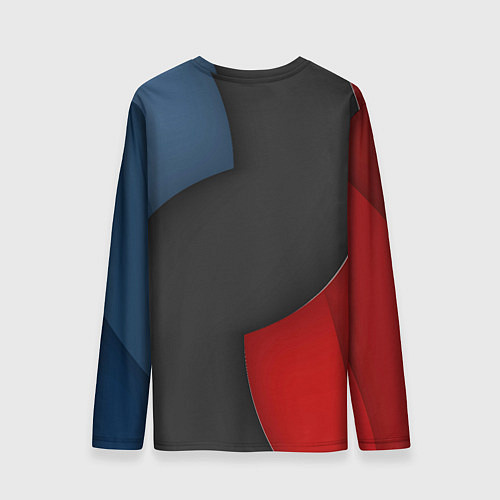 Мужской лонгслив Rayman на абстрактном фоне / 3D-принт – фото 2