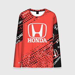Лонгслив мужской HONDA хонда sport, цвет: 3D-принт