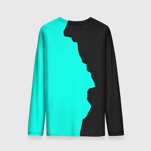 Мужской лонгслив Скалолаз совершает восхождение / 3D-принт – фото 2