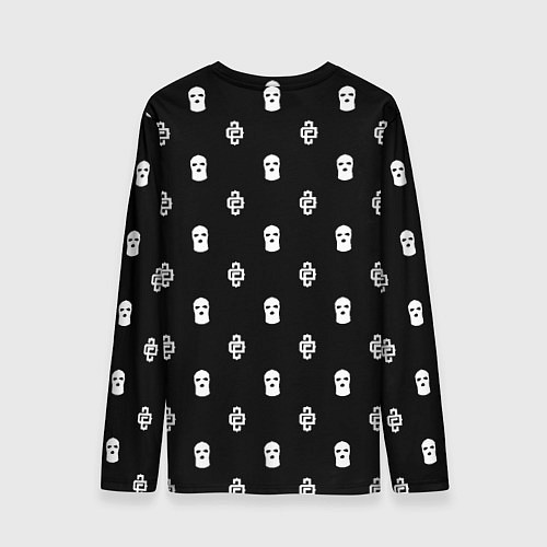 Мужской лонгслив Mono Black Dope Camo Dope Street Market / 3D-принт – фото 2