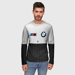 Лонгслив мужской BMW БМВ СТАЛЬ, цвет: 3D-принт — фото 2
