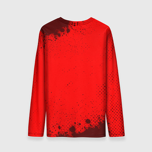 Мужской лонгслив RUSSIA - ГЕРБ Russia Sport Брызги / 3D-принт – фото 2