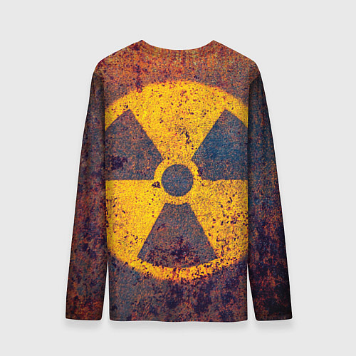 Мужской лонгслив Радиактивно! / 3D-принт – фото 2