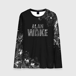 Мужской лонгслив Alan wake алан уэйк