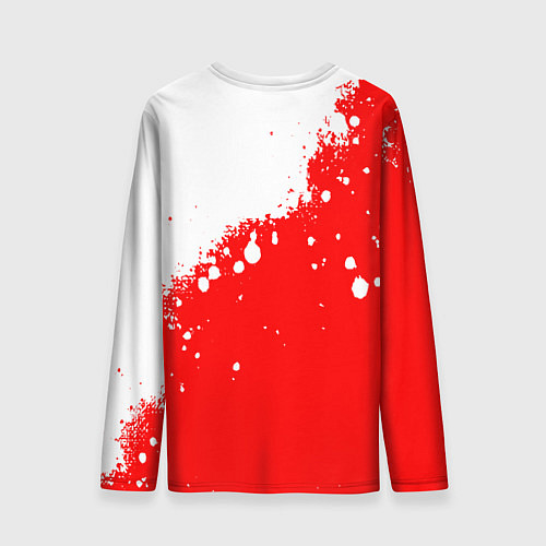 Мужской лонгслив BLOODBORNE HUNTER СИМВОЛ ОХОТНИКА / 3D-принт – фото 2