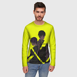 Лонгслив мужской Аканэ и Нобучика, цвет: 3D-принт — фото 2