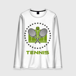 Лонгслив мужской TENNIS Теннис, цвет: 3D-принт