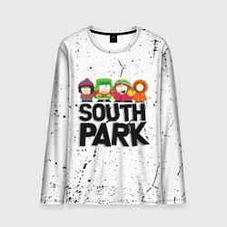 Лонгслив мужской Южный парк мультфильм - персонажи South Park, цвет: 3D-принт