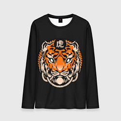 Лонгслив мужской Символ тигра, цвет: 3D-принт